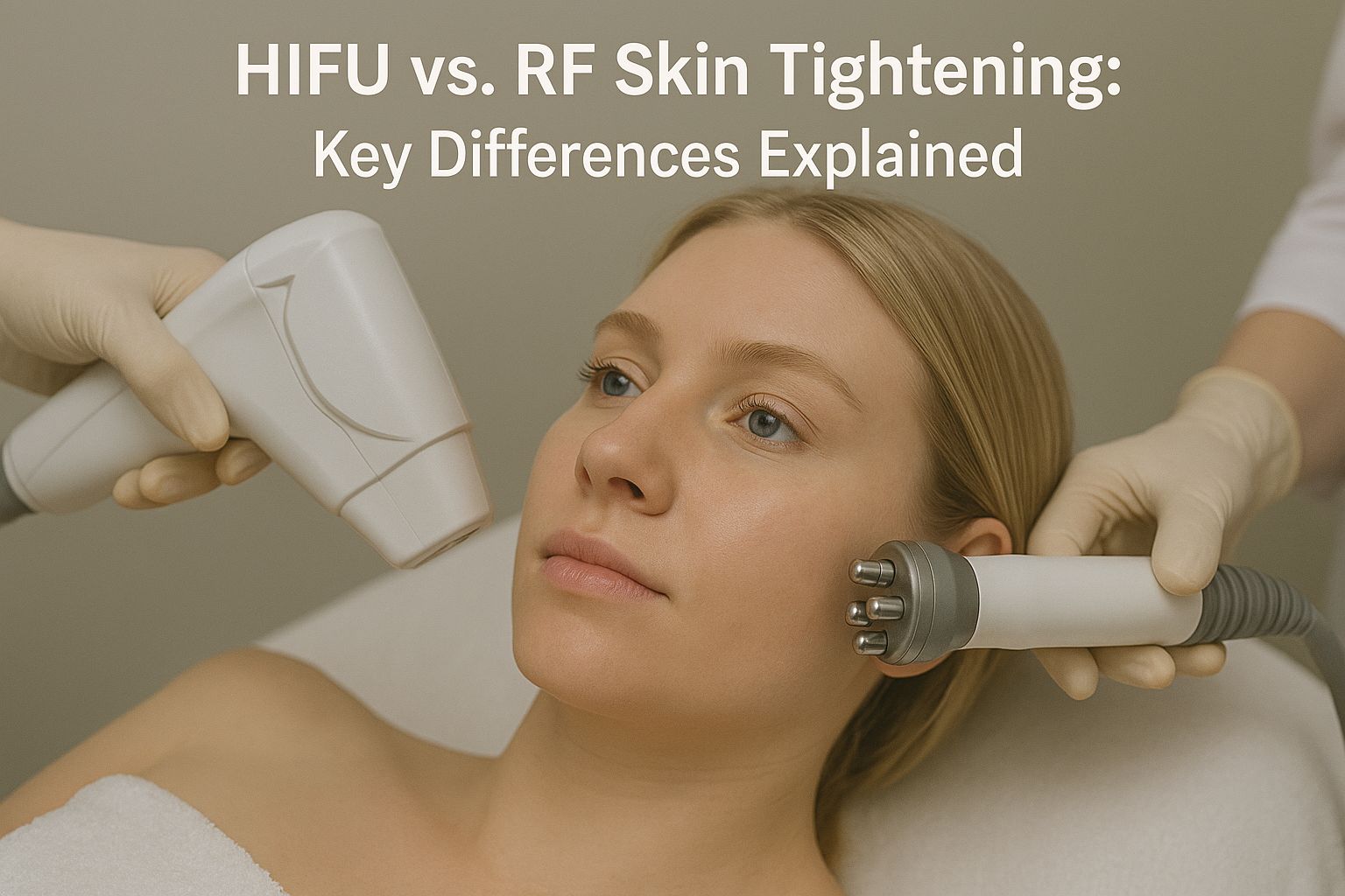 HIFU vs. RF Skin Tightening